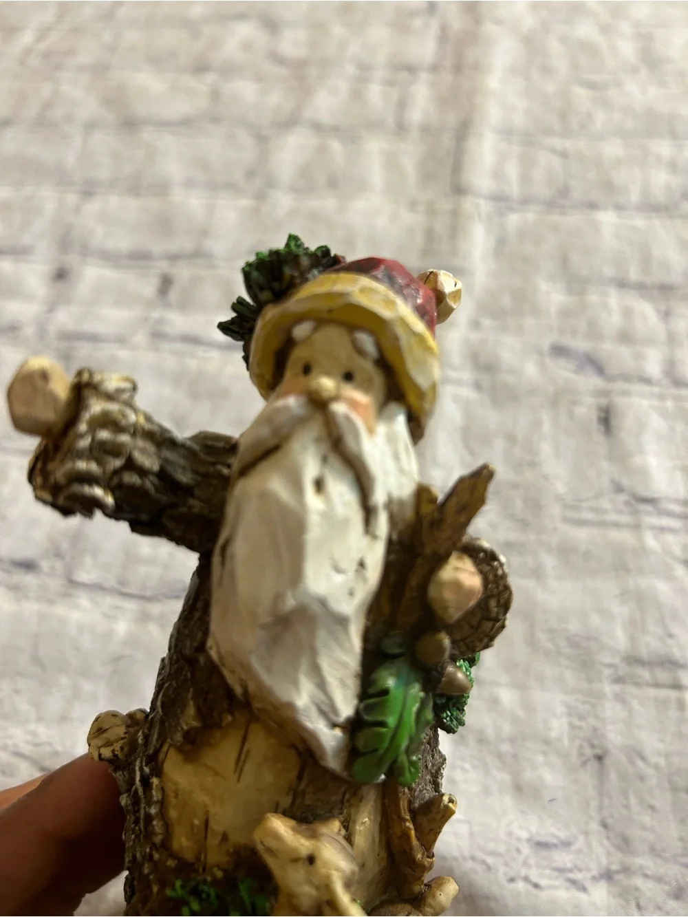 CHRISTMAS (2007) TABLEPIECE SANTA CLAUS COUNTRY WHIMSICAL OLD WORLD